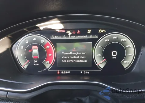 2023 Audi S4 Premium Plus Tfsi Quattro Tiptronic z USA, uszkodzony, nr VIN WAUB4AF4XPA050953